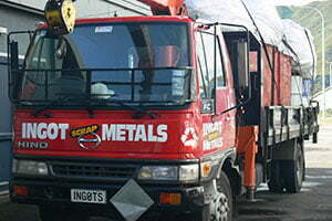 Ingot Metals Hiab Truck